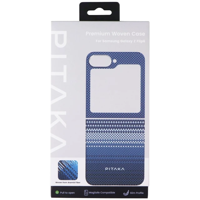 Alt view image 2 of 2 - PITAKA MagEZ Case 5 for MagSafe for Samsung Galaxy Z Flip6/Flip7 FE - Moonrise
