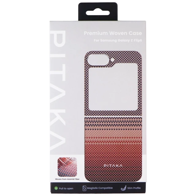 Alt view image 2 of 2 - PITAKA MagEZ Case 5 for MagSafe for Samsung Galaxy Z Flip6/Flip7 FE - Sunset