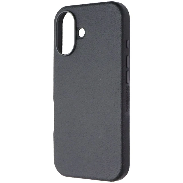 Alt view image 2 of 3 - OtterBox Symmetry Series Case for MagSafe for iPhone 16 - Black Cactus Leather
