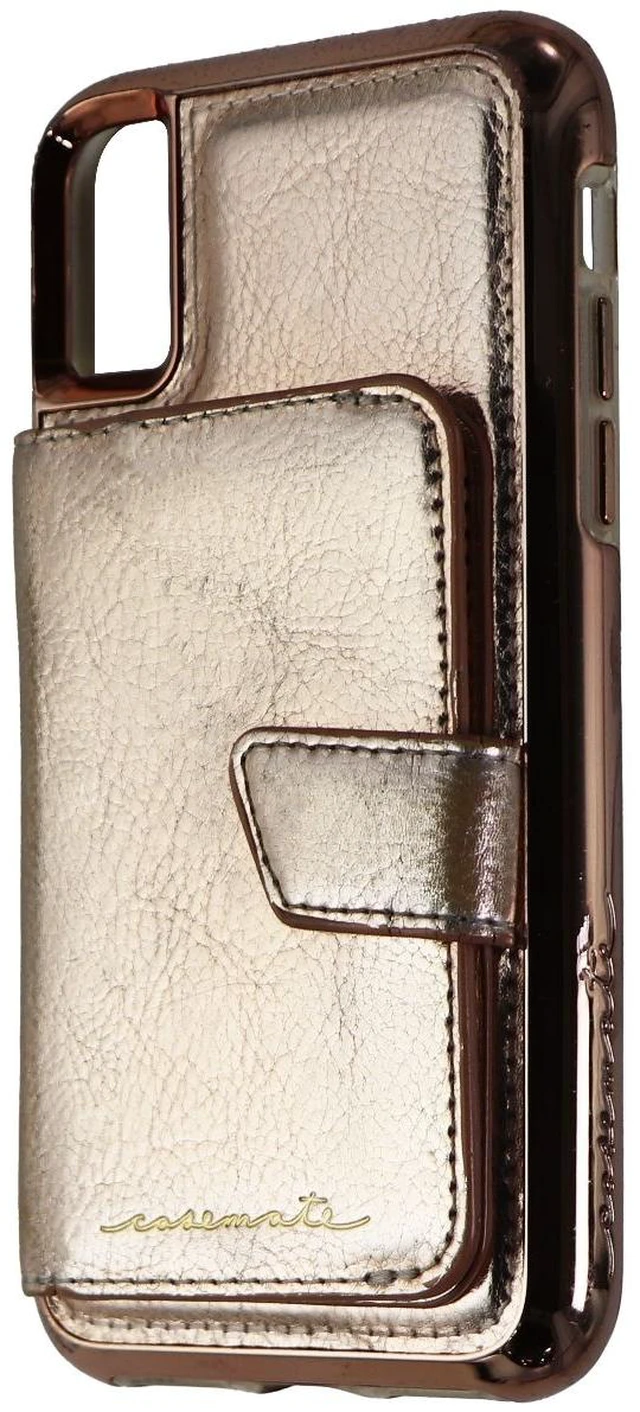 Main image of Case-Mate Compact Mirror Case for iPhone Xs/X - Rose Gold