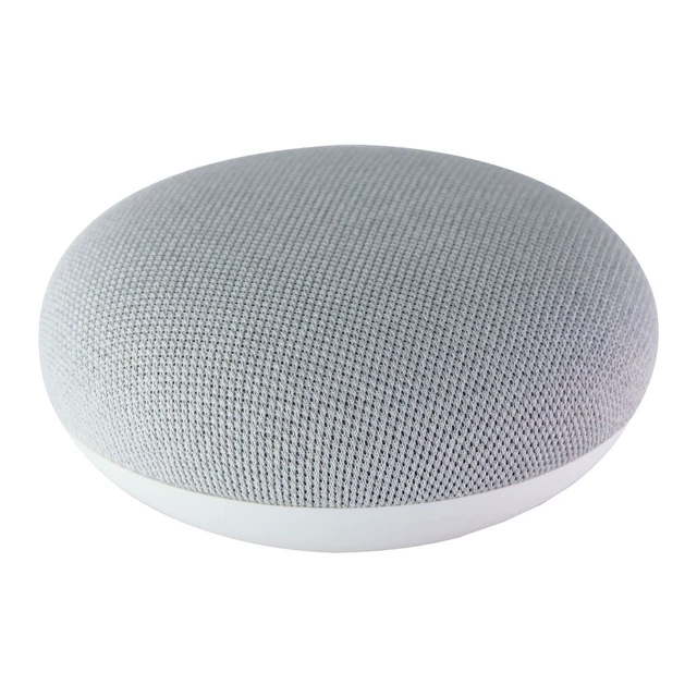 Alt view image 5 of 6 - Google GA00638-US Nest Mini GA00638-US Bluetooth Smart Speaker - Google Assistant Supported - Chalk - Wall Mountable - 360° Circle Sound - Wireless LAN