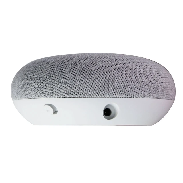 Alt view image 6 of 6 - Google GA00638-US Nest Mini GA00638-US Bluetooth Smart Speaker - Google Assistant Supported - Chalk - Wall Mountable - 360° Circle Sound - Wireless LAN