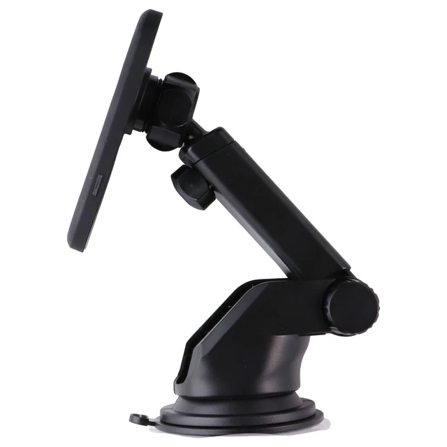 Alt view image 3 of 6 - TekYa (15W) MagMount 3-in-1 Magnetic Dash/Vent Mount w/Wireless Charging - Black