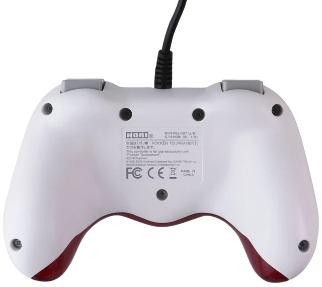 Alt view image 5 of 5 - HORI Pokken Tournament Pro Pad Limited Edition Controller for Nintendo Wii U