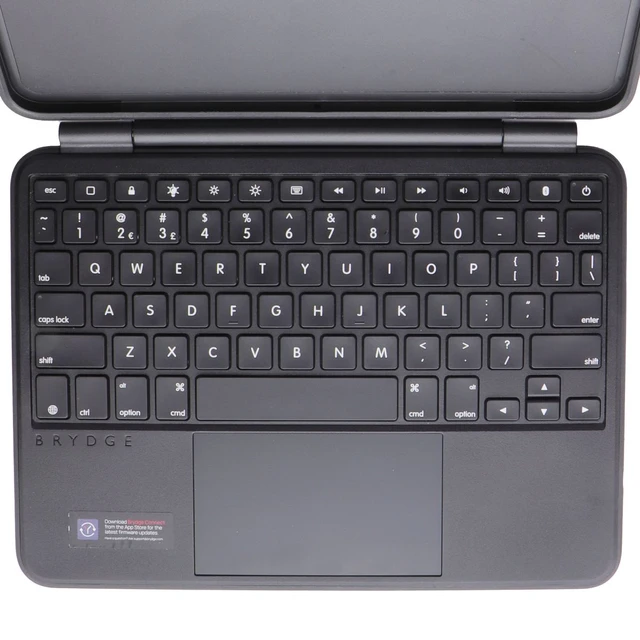 Alt view image 4 of 5 - Brydge Air MAX+ Bluetooth Keyboard for iPad Pro 11-in 3rd/2nd Gen & Air 4th Gen