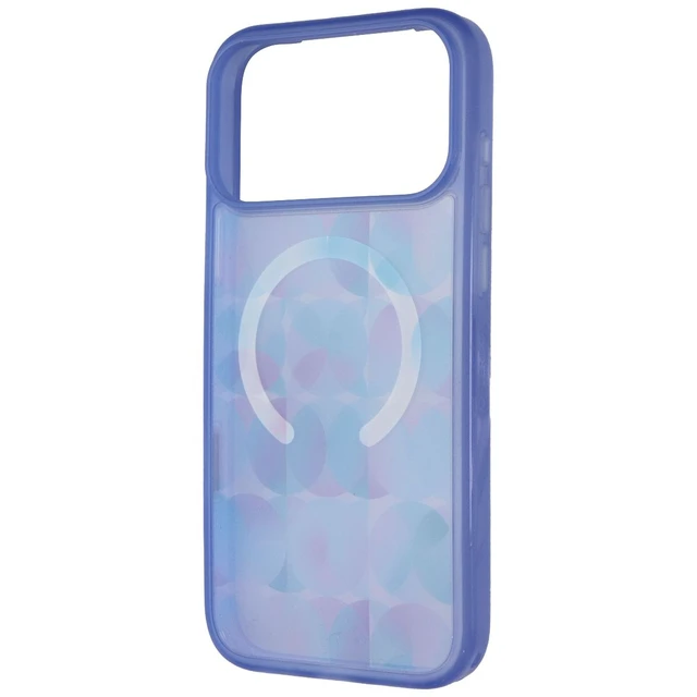 Alt view image 2 of 3 - OtterBox Symmetry Case for MagSafe for Apple iPhone 17 Pro Max - Opal Prism Blue