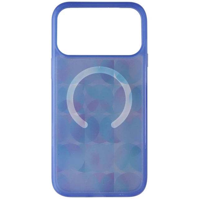 Alt view image 3 of 3 - OtterBox Symmetry Case for MagSafe for Apple iPhone 17 Pro Max - Opal Prism Blue