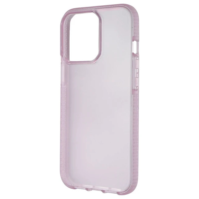 Alt view image 2 of 3 - Griffin Survivor Clear Series Case for Apple iPhone 13 Pro - Powdered Pink