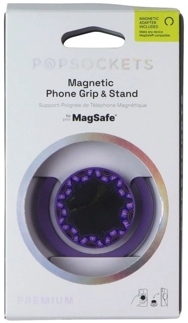 Alt view image 5 of 6 - PopSockets Magnetic Phone Grip & Stand for MagSafe - Bonita Border