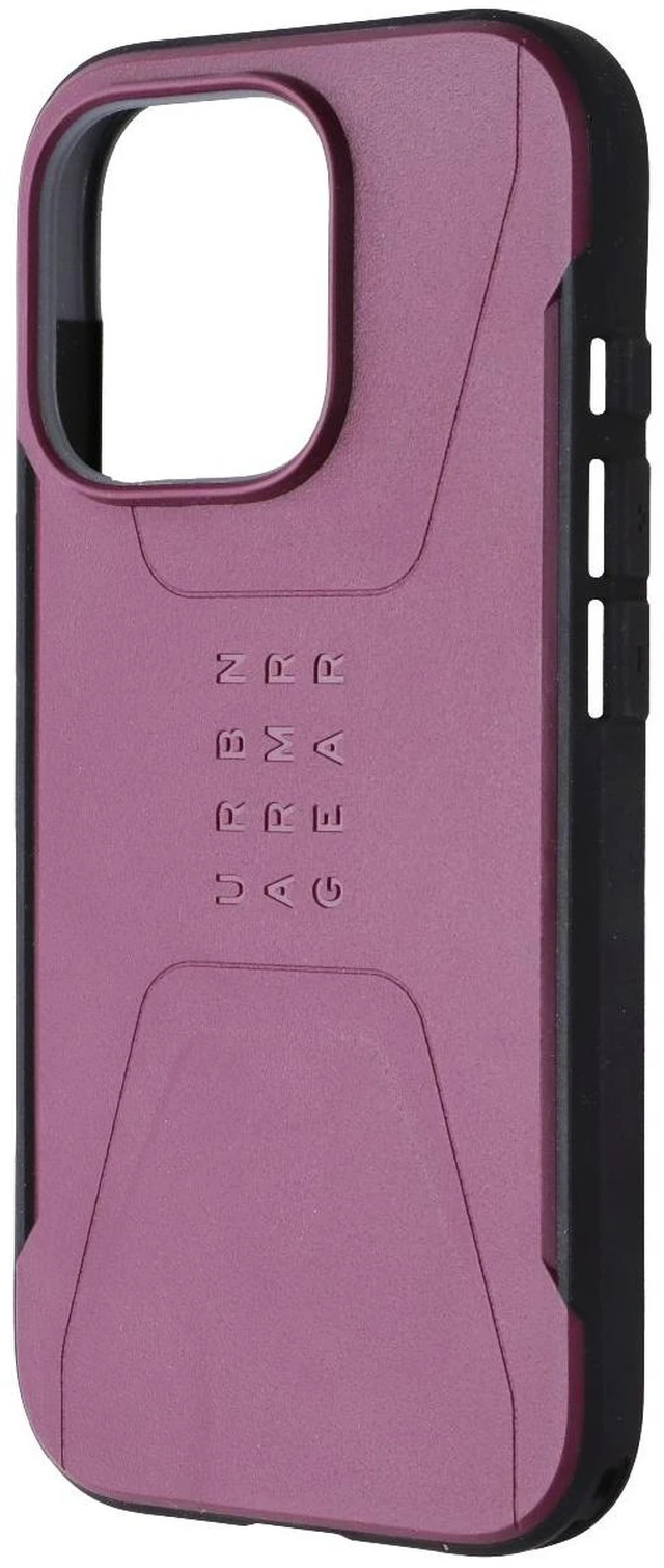 Main image of Urban Armor Gear Civilian Case for MagSafe for Apple iPhone 16 Pro - Bordeaux