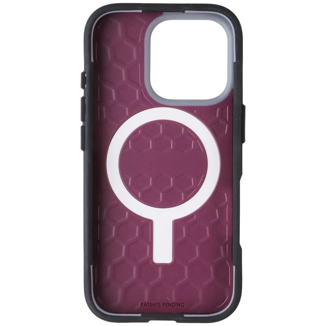 Alt view image 3 of 3 - Urban Armor Gear Civilian Case for MagSafe for Apple iPhone 16 Pro - Bordeaux