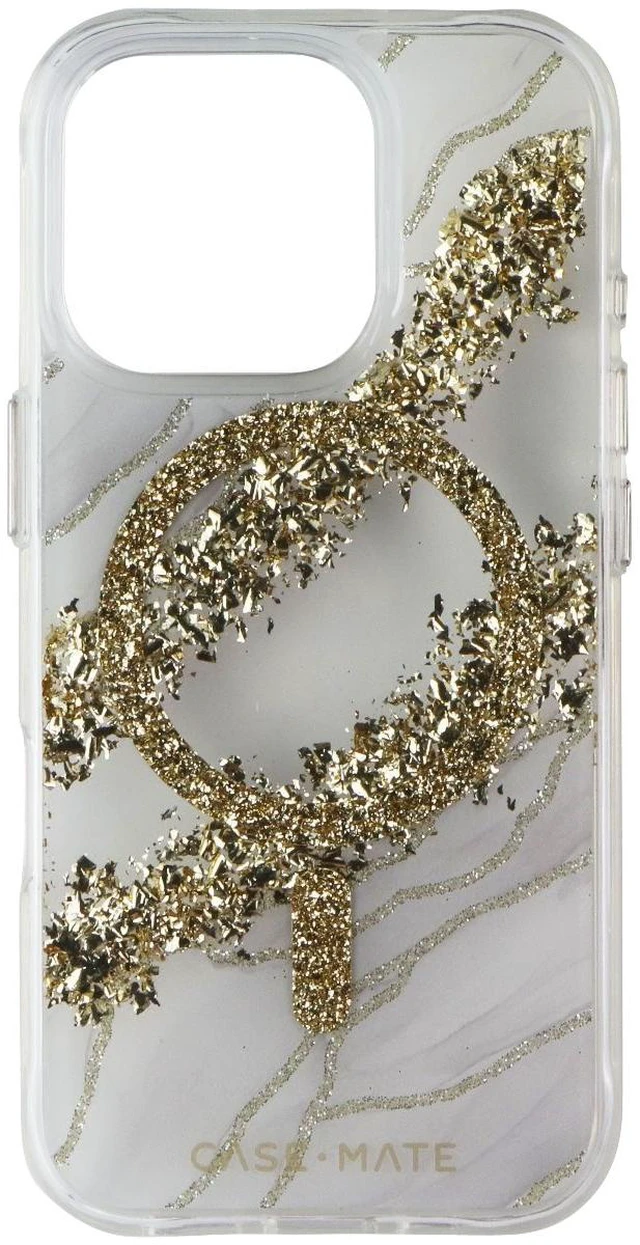 Alt view image 2 of 3 - Case-Mate Hard Case for MagSafe for Apple iPhone 16 Pro - Karat Granite
