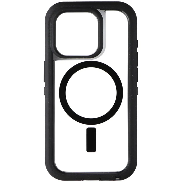 Alt view image 3 of 3 - OtterBox Defender Pro XT Case for MagSafe for iPhone 15 Pro - Dark Side
