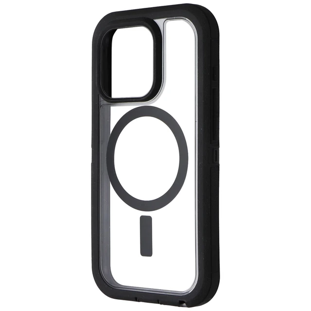 Alt view image 2 of 3 - OtterBox Defender Pro XT Case for MagSafe for iPhone 15 Pro - Dark Side
