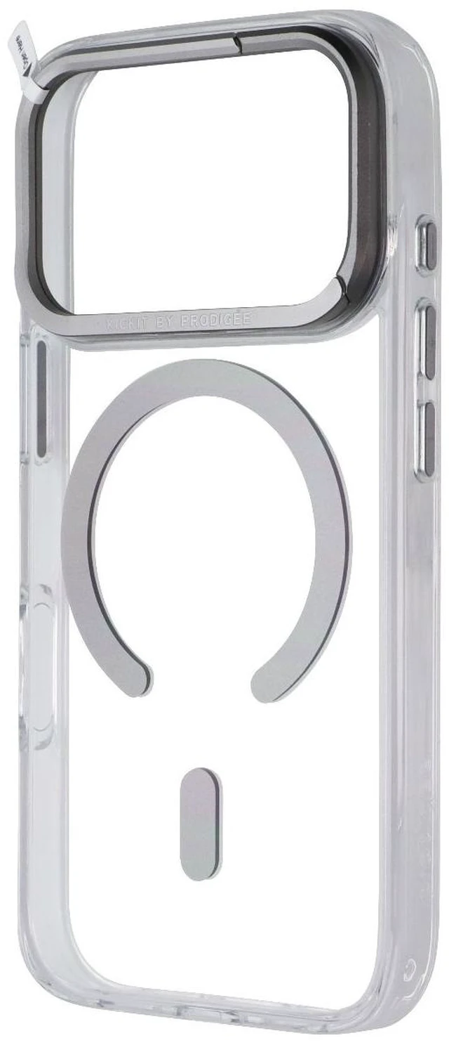 Main image of Prodigee Kickit Kickstand Case for MagSafe for Apple iPhone 17 Pro - Clear
