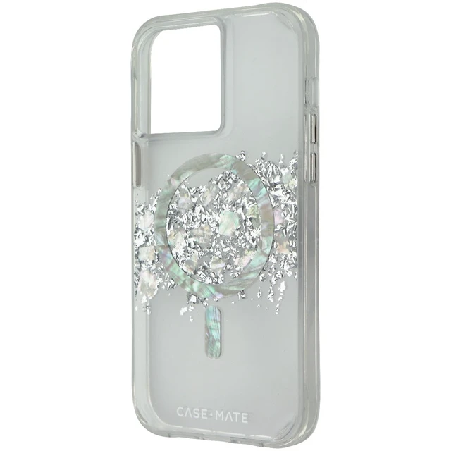 Alt view image 2 of 3 - Case-Mate Karat Case for MagSafe for iPhone 14 Pro Max - A Touch of Pearl