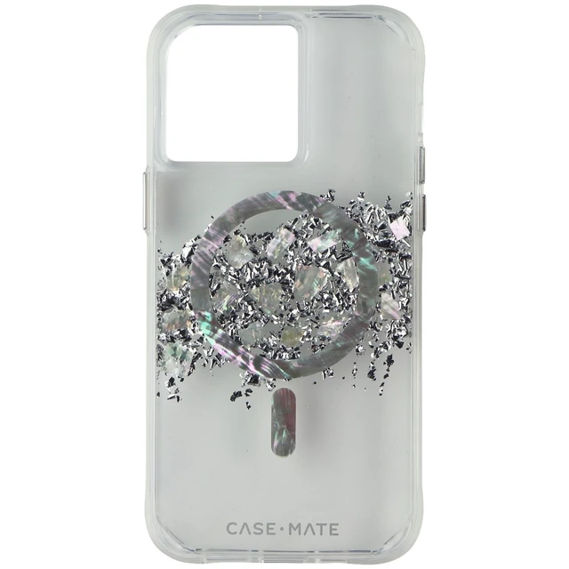 Alt view image 3 of 3 - Case-Mate Karat Case for MagSafe for iPhone 14 Pro Max - A Touch of Pearl