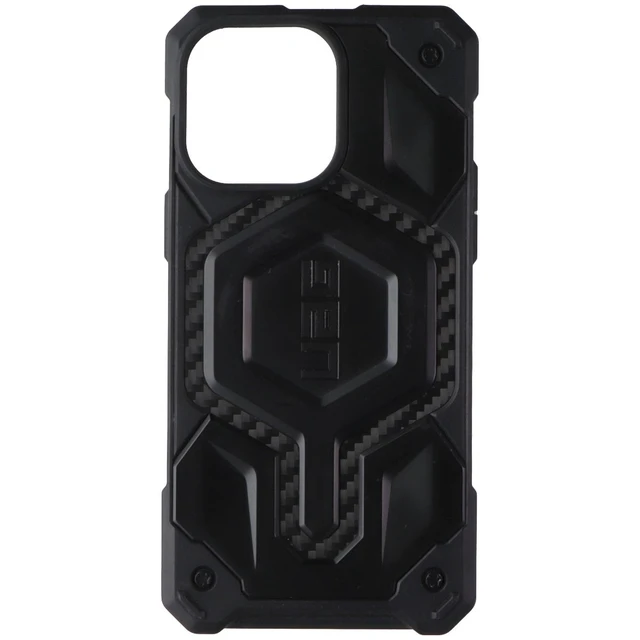 Alt view image 3 of 3 - UAG Monarch Pro Case for Apple iPhone 14 Pro Max - Carbon Fiber