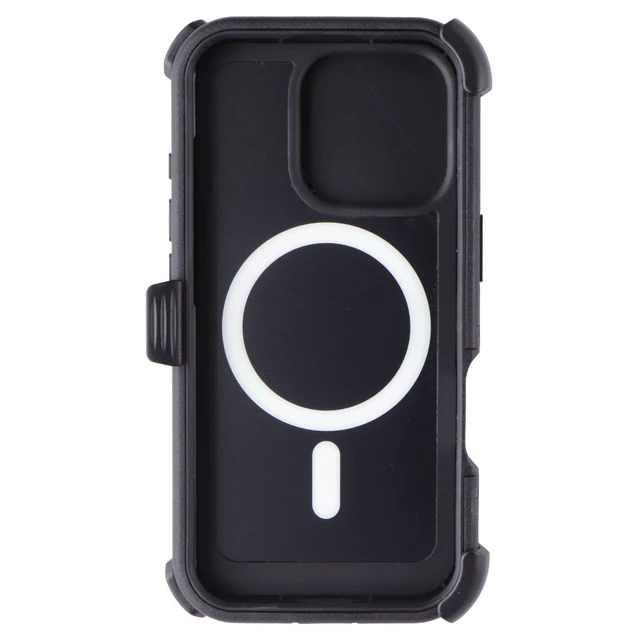 Alt view image 4 of 4 - Pelican Voyager Case & Holster for MagSafe for Apple iPhone 16 Pro - Black