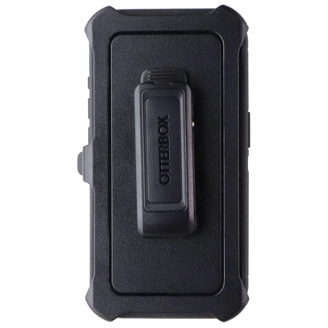 Alt view image 5 of 5 - OtterBox Defender Pro Series Case and Holster for iPhone 15 Pro - Black