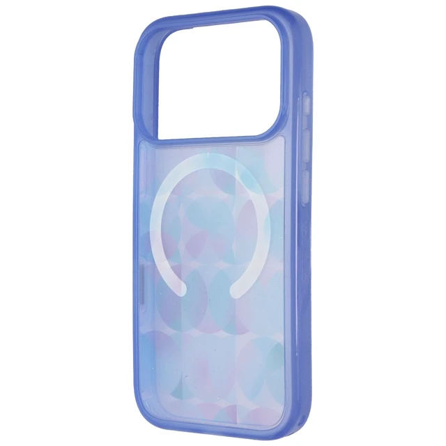 Alt view image 2 of 3 - OtterBox Symmetry Case for MagSafe for Apple iPhone 17 Pro - Opal Prism Blue