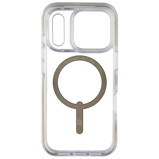 Alt view image 3 of 3 - ZAGG Santa Cruz Snap Series Case for Apple iPhone 17 Pro - Titanium