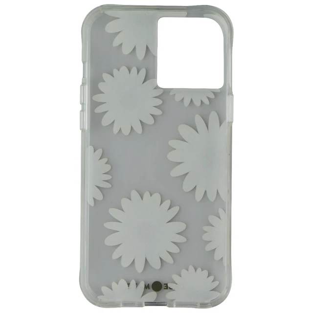 Alt view image 3 of 3 - Case-Mate Prints Series Case for Apple iPhone 12 Pro Max - Glitter Daisies