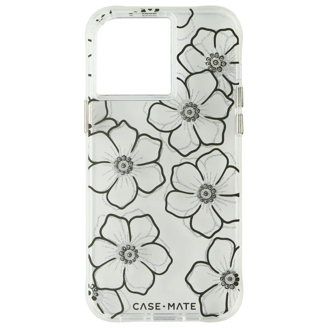 Alt view image 3 of 3 - Case-Mate Tough Clear Series Case for iPhone 14 Pro Max - Floral Gems