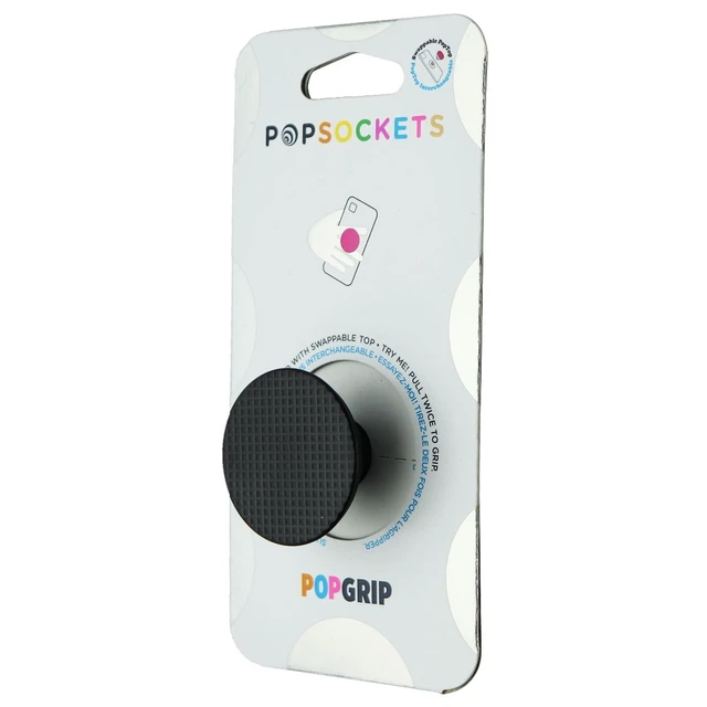 Alt view image 2 of 2 - PopSOCKETS Knurled Texture Black Smartphone Accessory for iPhone Android