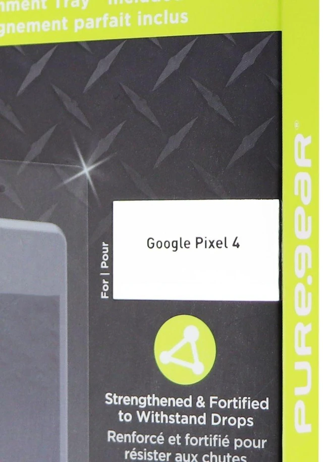 Alt view image 2 of 2 - PureGear Steel 360 Tempered Glass Screen Protector for Google Pixel 4 - Clear