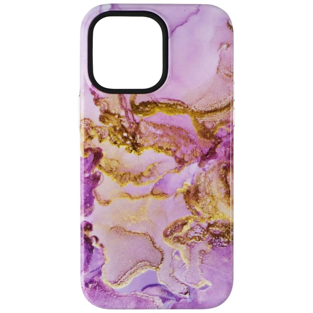 Alt view image 3 of 3 - Mybat Pro Fuse Series MagSafe Case for Apple iPhone 14 Pro Max - Purple Marble