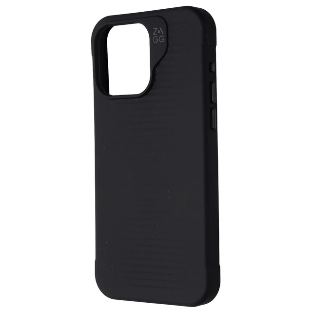 Alt view image 2 of 3 - ZAGG Luxe Series Snap Case for MagSafe for Apple iPhone 15 Pro Max - Matte Black