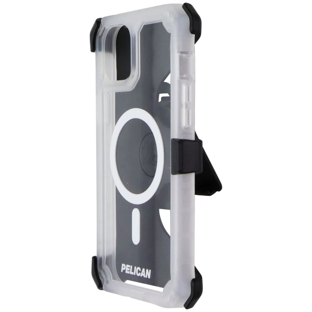 Alt view image 2 of 5 - Pelican Ambassador Case for MagSafe for Apple iPhone 15 Plus - Clear