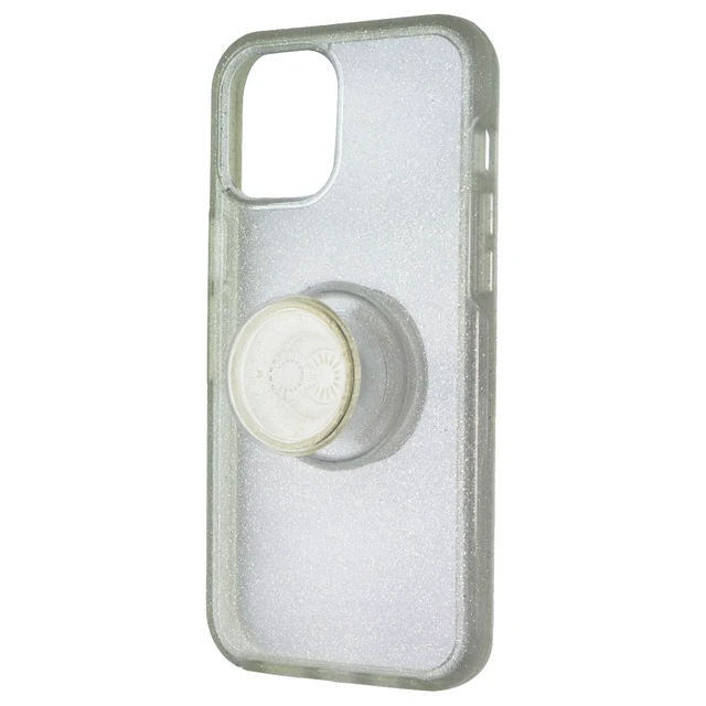 Alt view image 3 of 4 - Otter + Pop Symmetry Series Case for Apple iPhone 12 Pro Max - Stardust Glitter