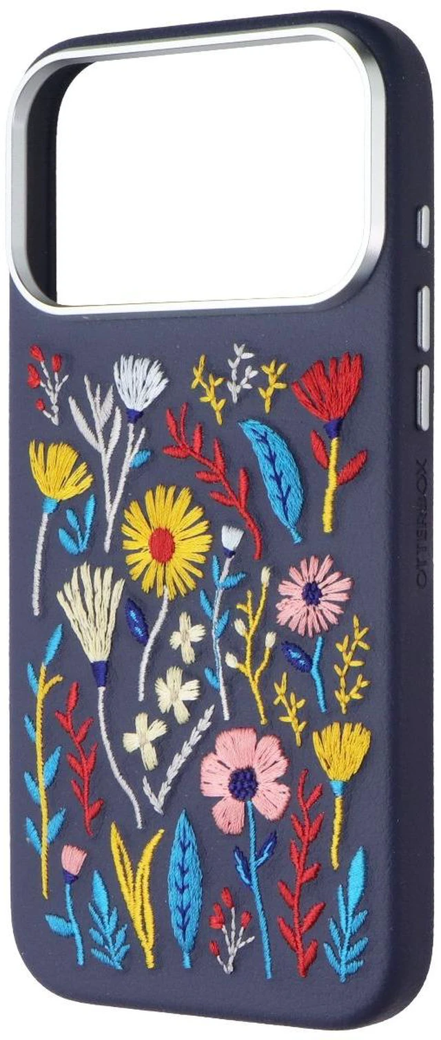 Main image of OtterBox Symmetry Cactus Leather Case for iPhone 17 Pro Max - Enchanted Garden