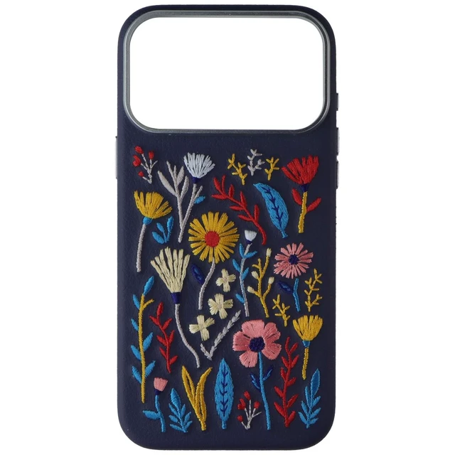 Alt view image 2 of 3 - OtterBox Symmetry Cactus Leather Case for iPhone 17 Pro Max - Enchanted Garden