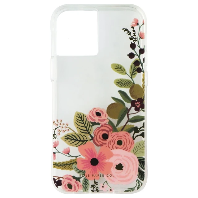 Alt view image 2 of 3 - Rifle Paper Co Hard Case for Apple iPhone 12 Mini (5G) - Garden Party Rose