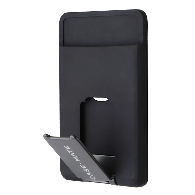 Alt view image 3 of 4 - Case-Mate Magnetic 3-in-1 Cardholder Wallet with Kickstand for MagSafe - Black