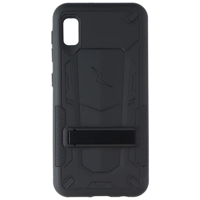 Alt view image 3 of 3 - ZIZO Transform Series Kickstand Case for Samsung Galaxy A10e - Black