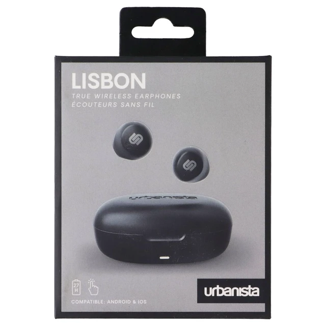 Alt view image 7 of 7 - Urbanista Lisbon True Wireless Earbuds - Midnight Black (1036302)