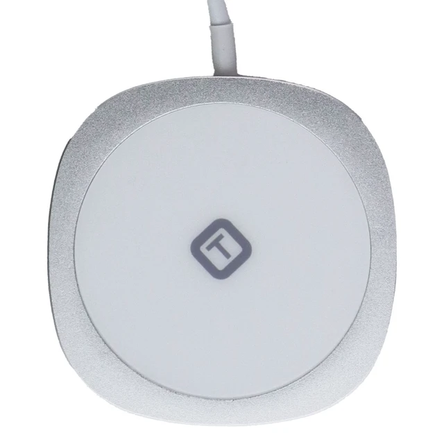 Alt view image 2 of 3 - TekYa QiTEK Spot Kick 15W Fast Qi Wireless Charging Pad with Folding Kickstand