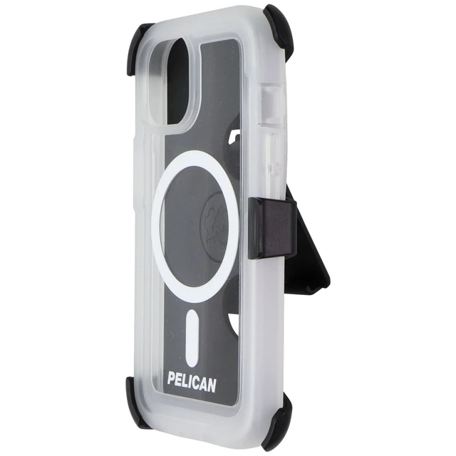 Alt view image 2 of 3 - Pelican Voyager Case for MagSafe for Apple iPhone 15 / 14 / 13 - Clear