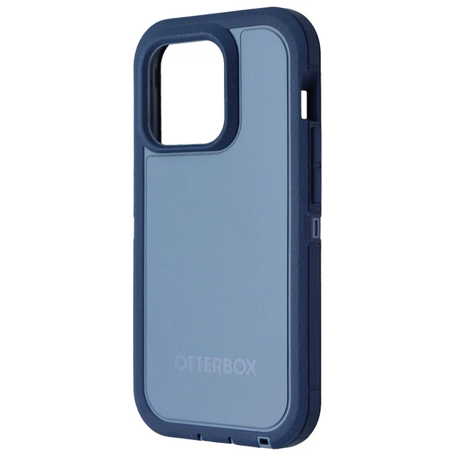 Alt view image 2 of 3 - OtterBox Defender Pro XT Series Case for Apple iPhone 14 Pro - Open Ocean Blue