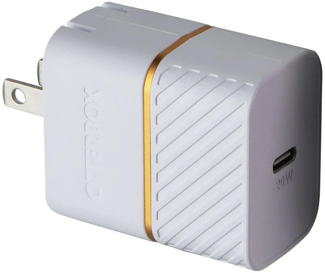 Main image of OtterBox (20W) USB-C Fast Charge Wall Charger - White (Cable not Included)