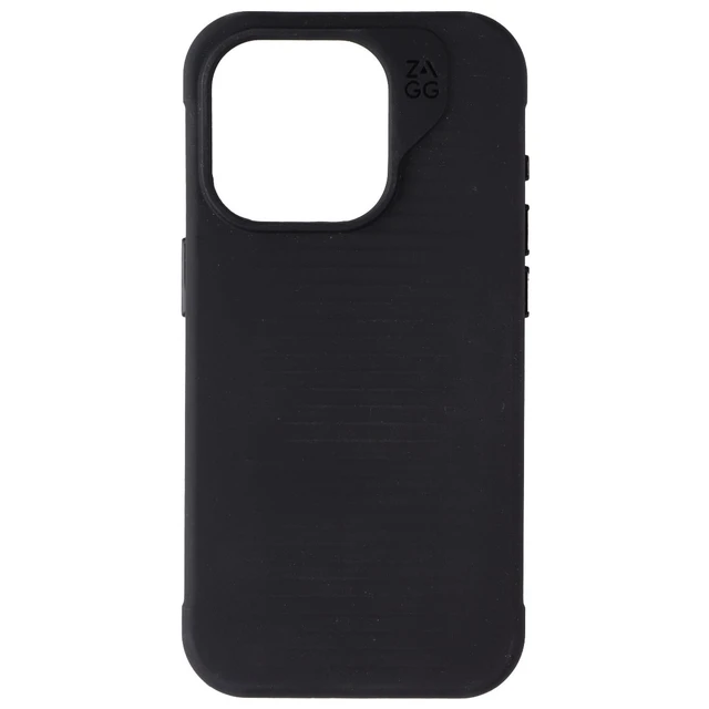 Alt view image 3 of 3 - ZAGG Luxe Series Snap Case for MagSafe for Apple iPhone 15 Pro - Matte Black