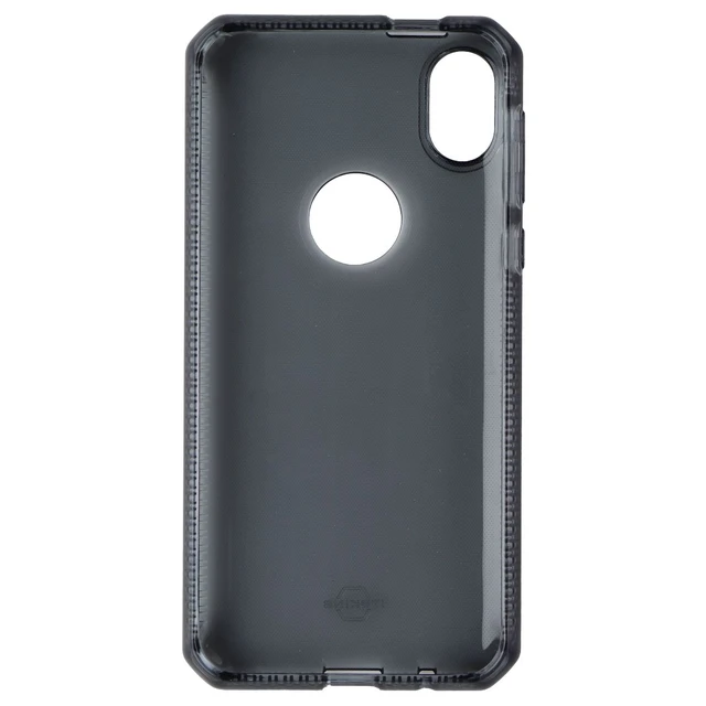 Alt view image 4 of 4 - Itskins Spectrum Clear Series Case for Moto E6 - Smoke