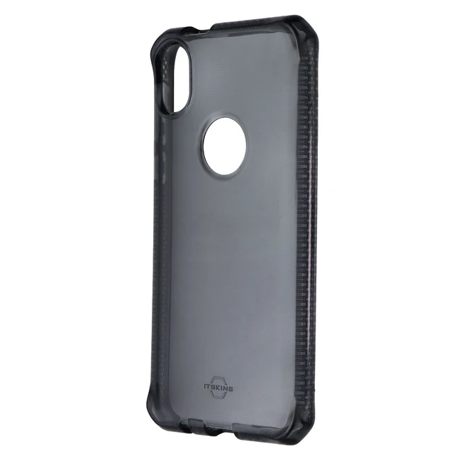 Alt view image 2 of 4 - Itskins Spectrum Clear Series Case for Moto E6 - Smoke