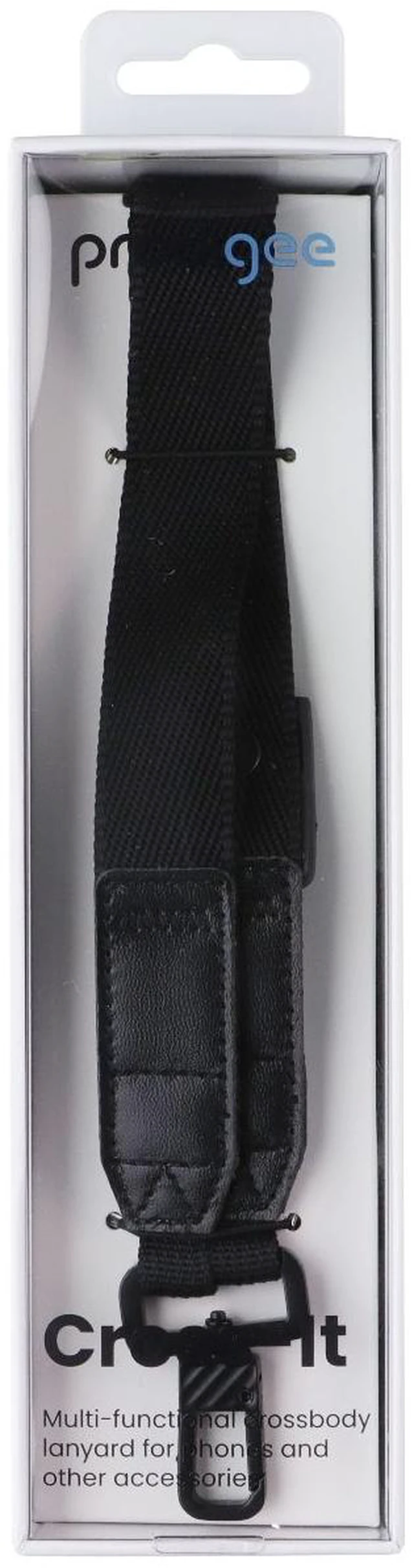 Main image of Prodigee Cross-It Crossbody Lanyard for Phones and Accessories - Black