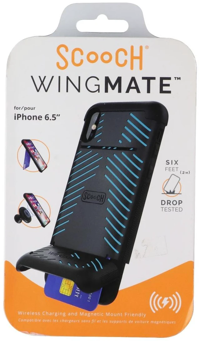 Main image of Scooch WingMate Series Wallet Case for Apple iPhone XS Max - Ultramarine