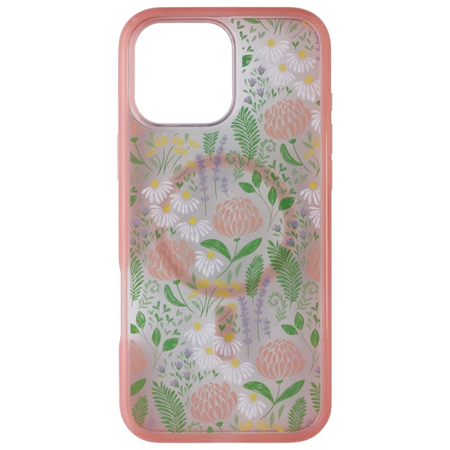 Alt view image 2 of 3 - OtterBox Symmetry Series MagSafe Case for Apple iPhone 16 Pro Max - Peachy Bloom